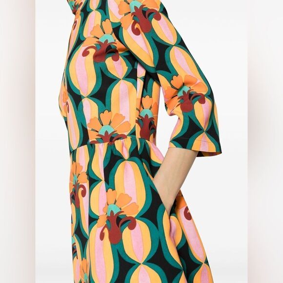 NWT La DoubleJ Juliet Dress in Arcturus Blue Petrol, Size Small - Picture 3 of 5